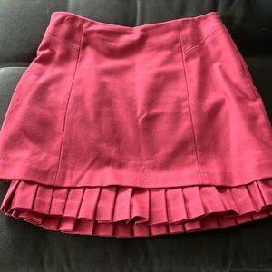 Orange miniskirt by jigsaw size 12.
